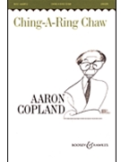 Ching-a-ring Chaw by Copland Aaron - Fine Irving - for SATB and Piano