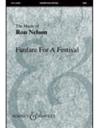 Fanfare For A Festival by Nelson Ron for SATB