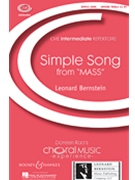 Simple Song by Bernstein Leonard for Unison