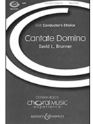 Cantate Domino by Brunner David for SATB