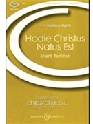Hodie Christus Natus Est by Raminsh Imant for SATB