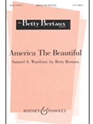 America The Beautiful by Ward Samuel A - Bertaux Betty - for Unison/2-Part