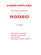 Saturday Night Waltz From Rodeo by Copland Aaron for Full Orchestra