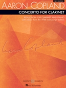 Concerto For Clarinet by Copland Aaron for Clarinet Solo
