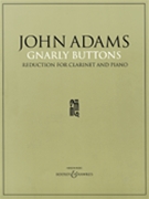 Gnarly Buttons by Adams J for Clarinet Solo