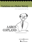 Variations On A Shaker Melody by Copland Aaron for Concert Band
