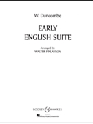 Early English Suite by Duncombe William - Finlayson Walter A. - for Concert Band