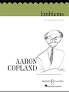 Emblems by Copland Aaron for Concert Band