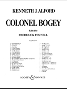 Colonel Bogey by Alford Kenneth J - Fennell Frederick - for Conductor Score