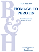 Homage To Perotin by Nelson Ron for Concert Band