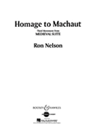 Homage To Machaut by Nelson Ron for Full Score