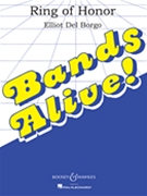 Ring of Honor by Del Borgo Elliot for BAND SET