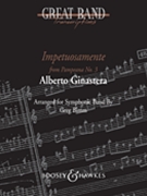 Impetuosamente by Ginastera Alberto - Bimm Greg - for Concert Band