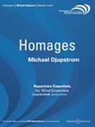 Homages by Djupstrom Michael for Concert Band