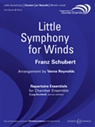 Little Symphony For Winds by Schubert Franz - Reynolds Verne - for Score and Parts
