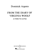 From The Diary Of Virginia Woolf by Argento Dominick for Medium-High Voice w/
