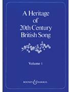 Heritage Of 20th Century British Song by Various for Vocal Collection (Vol 1)