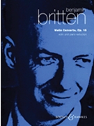 Violin Concerto Op. 15 by Britten Benjamin for Violin and Piano