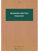 Phantasy Quartet Op. 2 by Britten Benjamin for Study Score