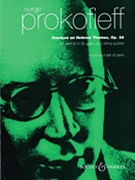 Overture On Hebrew Themes Opus 34 by Prokofiev Sergei - Schneider - for Clarinet Solo