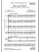 The Lost Chord by Sullivan Arthur S - Fagge Arthur - for SATB