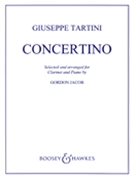 Concertino by Tartini Giuseppe - Jacob Gordon - for Bb Clarinet and Piano