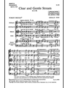 Clear and Gentle Stream by Finzi Gerald Bridges Robert for SATB