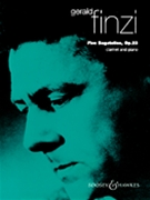 5 Bagatelles by Finzi Gerald for Bb Clarinet and Piano