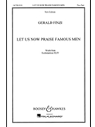 Let Us Now Praise Famous Men by Finzi Gerald for 2-Part