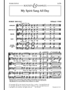 My Spirit Sang All Day by Finzi Gerald for SATB a cappella