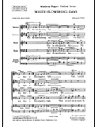 White-Flowering Days by Finzi Gerald for SATB