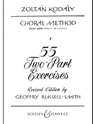 55 Two Part Exercises by Kodaly Zoltan for Sightreading