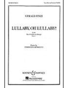 Lullaby Oh Lullaby! by Finzi Gerald for Unison