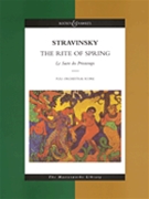 Rite Of Spring by Stravinsky Igor for Full Score