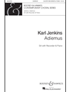Adiemus by Jenkins Karl for SATB