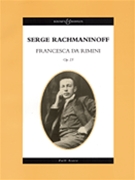 Francesca Da Rimini by Rachmaninoff Sergei for Vocal Scor