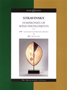 Symphonies Of Wind Instruments 1920 & 1947 Editions by Stravinsky Igor for Full Score