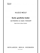 Erhebung (Exaltation) by Wolf Hugo for SATB