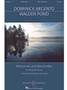 Walden Pond by Argento Dominick for SATB Score