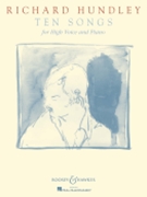 10 Songs by Hundley Richard for High Voice and Piano