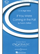 If You Were Coming In The Fall by Dewald Frank for SA and Piano