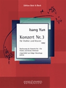 Concerto No. 3 (1992) by Isang Yun for