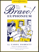 Bravo Euphonium by Various - Barratt Carol - for Euphonium and Piano