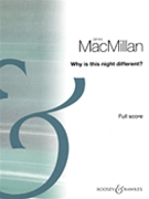 Why Is This Night Different? by MacMillan James for