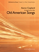 Old American Songs by Copland Aaron - Moss John - for String Orchestra