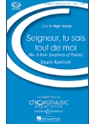 Seigneur Tu Sais Tout De Moi by Raminsh Imant for SSAA