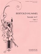 Sonata in F Major Op. 2 by Hummel Bertold for
