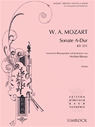 Sonata in A Major K. 331 by Mozart Wolfgang Amadeus - Heribert Breuer - for