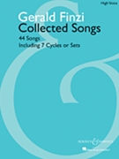 Collected Songs by Finzi Gerald for High Voice Collection