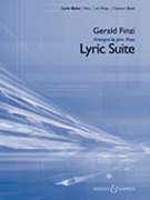 Lyric Suite by Finzi Gerald - Moss John - for Concert Band